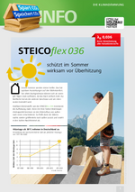 STEICO News - sommerlicher Hitzeschutz mit STEICOflex 036